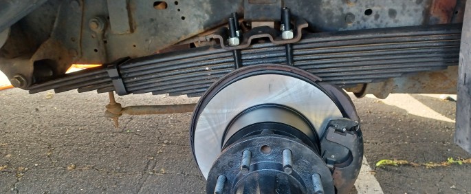 New Brakes and Repaired Spring