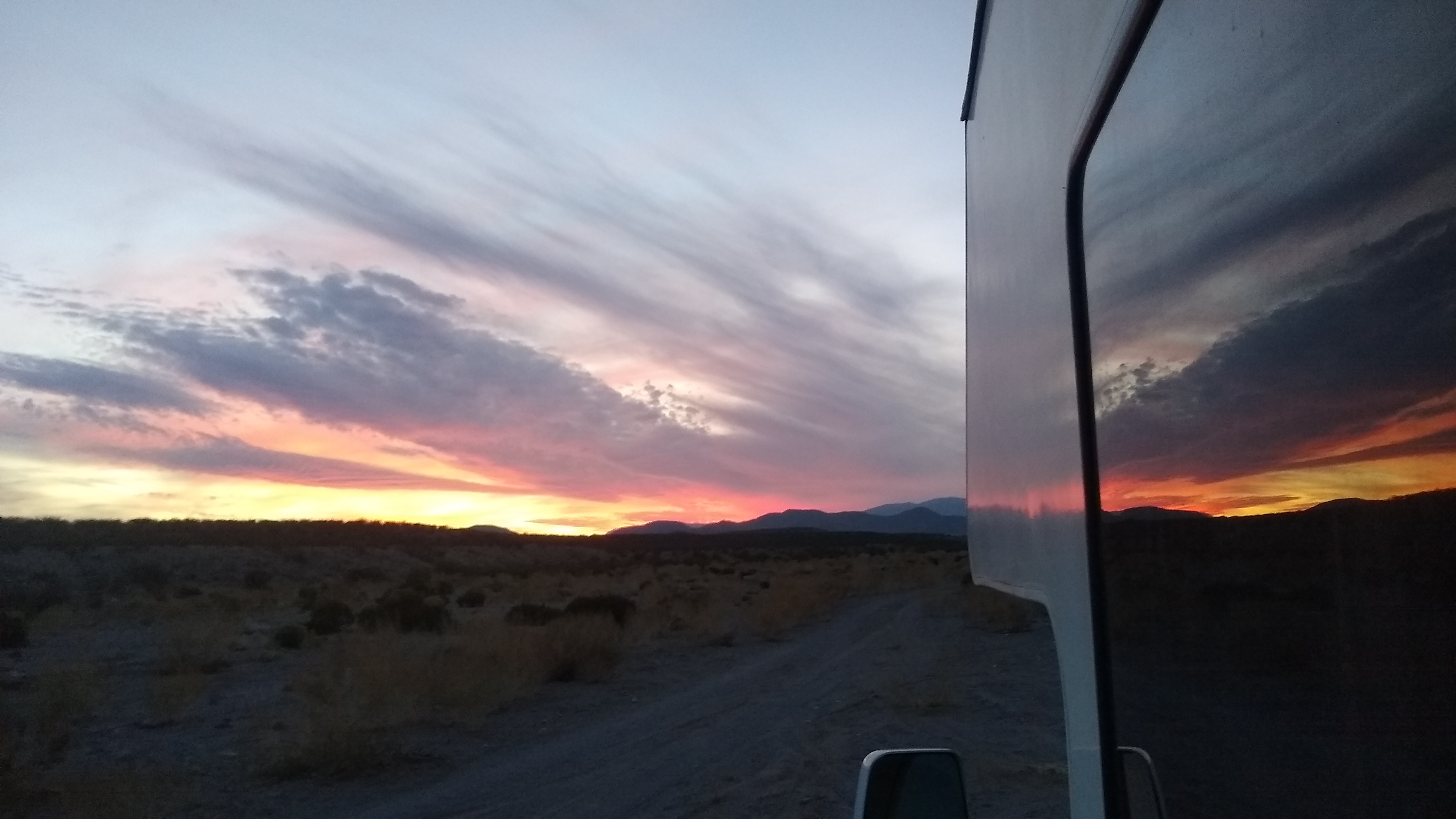 New Mexico November Sunset